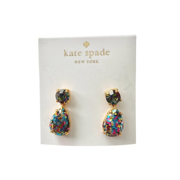 Kate Spade New York Glitter Earrings - Multicolor - Picture 3 of 5